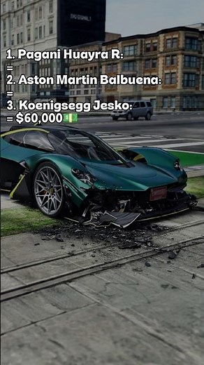TOP 3 MOST EXPENSIVE CARS Repair Cost 😨 | Car Crash | Extreme Car Driving Simulator #gaming