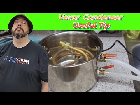 Important VEVOR Condenser Tip! How to Balance Water Flow for Your Still