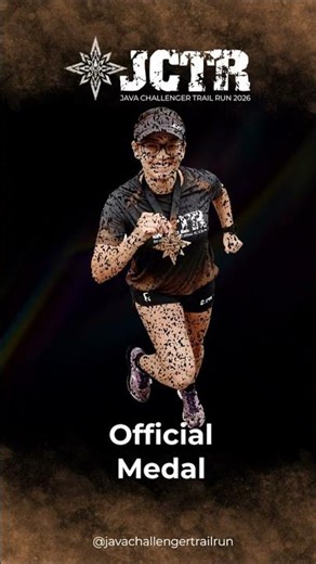 Official Medal Java Challenger #TrailRun 2026