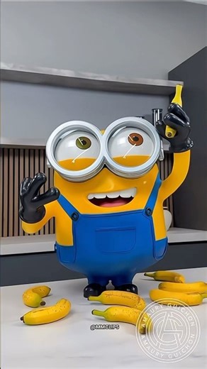 This Man Made A Chocolate MINION🍫 (@amauryguichon)