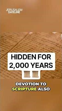 Hidden for 2,000 Years The Dead Sea Scrolls and Biblical Archaeology #Israel #archaeology #christian
