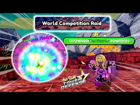FINALLY! ASTD Update | Beating World Competition Raid (Solo Gameplay) | All Star Tower Defense