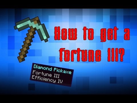 How to get a fortune III pickaxe?