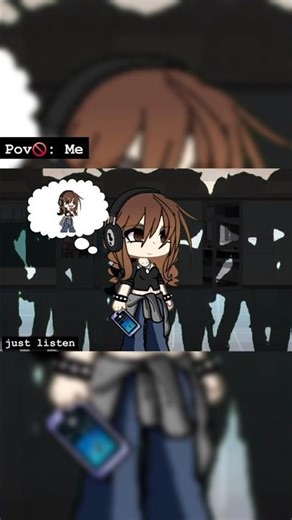 Me #Me #girl #anxiety #people #gacha #gachalife #bruh #og #Nirvana #Song #musique #Love