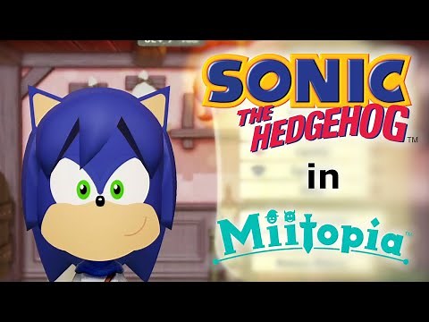 Miitopia Switch Mii Maker - Sonic the Hedgehog in Miitopia