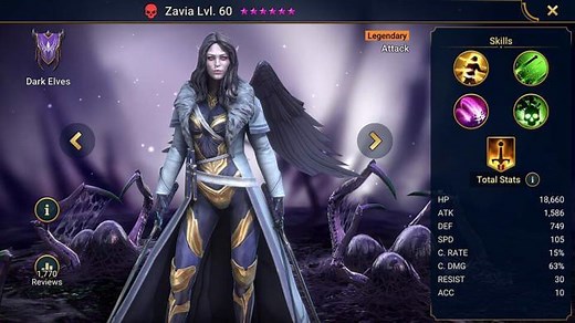 Zavia - HellHades - Raid Shadow Legends
