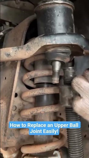 How to Replace an Upper Ball Joint Easily!