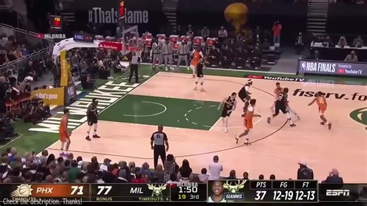 Phoenix Suns vs Milwaukee Bucks Game 6 Highlights