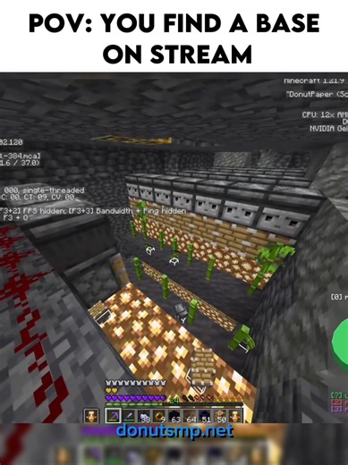 POV: You found a base on stream 😱 || song name: aleph slowed || Ist das nh gute base chat? 16m von den shulker 🤑 @DrDonut @꧁ 𝐇𝐢𝐅𝐢𝐟𝐞𝟗𝟗 ꧂ @DonutSMP_ME #stream #base #dsmp #minecraft #fypシ゚