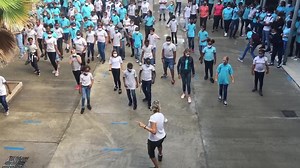 315K views · 12K reactions | Jerusalema Dance Challenge au collège Soualiga ce matin. Organisé par les professeurs d’Eps et le professeur de musique, tous les élèves de 6e et 5e étaient reunis pour participer à ce défi pédagogique sous la direction musicale de la classe Cham. Des elves de 4e et des adultes de la communauté éducative ont participé pour encourager les jeunes. | Le Pélican Saint-Martin | Facebook