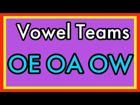 OA, OE, and OW | Common Vowel Teams That Make The Long O Sound | Nitty Gritty Phonics