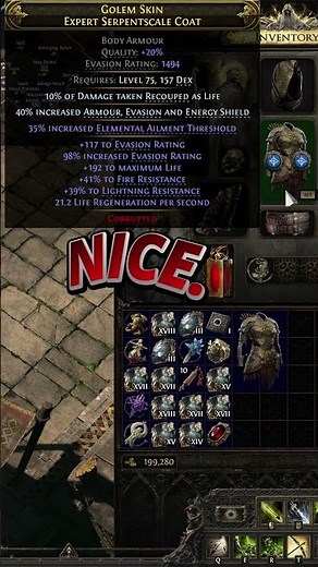 Trading a Divine Orb for Body Armour Upgrade Poison Pathfinder Path of Exile 2 | POE 2 Beginner Tips