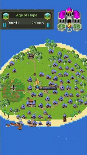 0 to MAX HUMAN CITY🌃 Worldbox timelapse #worldbox #worldboxgodsimulator #worldboxgameplay