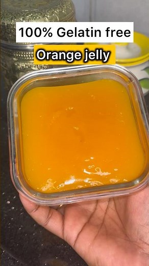 Orange Jelly Recipe | ఆరెంజ్ జెల్లీ | Custard + Orange = Viral Sweet Hack! | #varnikavlogs948