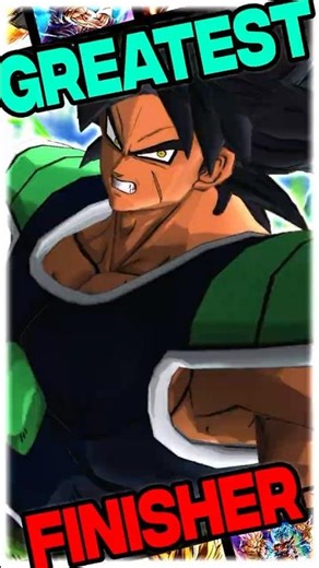 The GREATEST Broly Finisher in Dragon Ball Legends #dblegends #dragonball