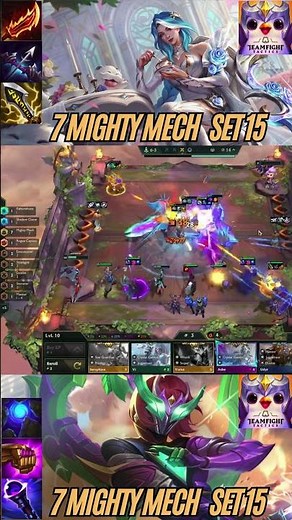 🔥 Teamfight Tactics (TFT) Set 15 (2025) - 7 Mighty Mech - KARMA ASHE JARVAN! #tft #teamfighttactics