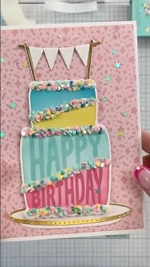 Add texture to your cards with Glitter Grab | Birthday Card Tutorial #birthdaycard #papercraft