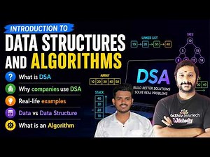 LIVE : Learn Data Structures and Algorithms (DSA) from scratch in this beginner-friendly
