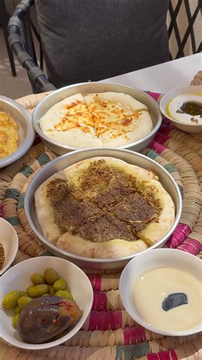 Middle Eastern breakfast ￼