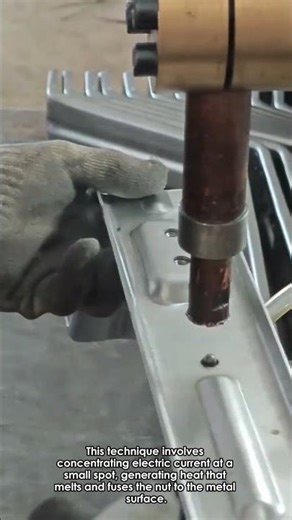 Attaching Nuts with Spot Welding