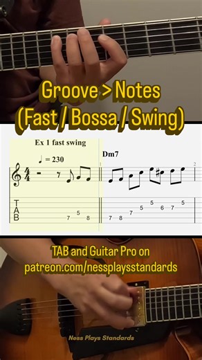 Jazz Guitar Styles: Fast, Bossa, and Medium Swing