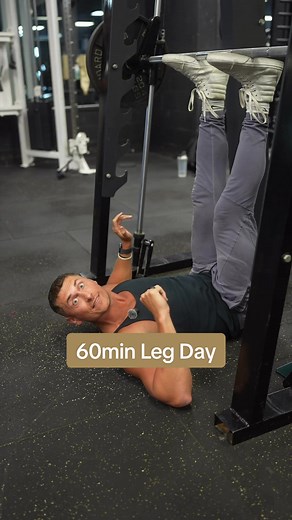 60min Leg Day: Efficient Lower Body Workout to Build Muscle