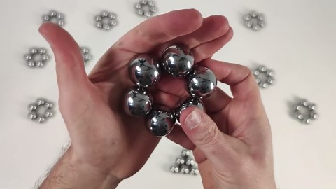 Powerful Magnetic Forces Unleashing Glittering Explosions