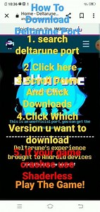 How To Download Deltarune Chapter 1 And 2