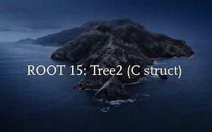 ROOT数据分析入门：15. Example2例子源代码释读（从C结构体存储tree数据）