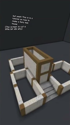 Tut on a fairy house! #minecraft #tutorial #fairy #viral #fyp #kpop #funny #relatablememes #real