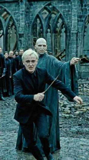 Draco Save Harry RESTORED Scene #harrypotter