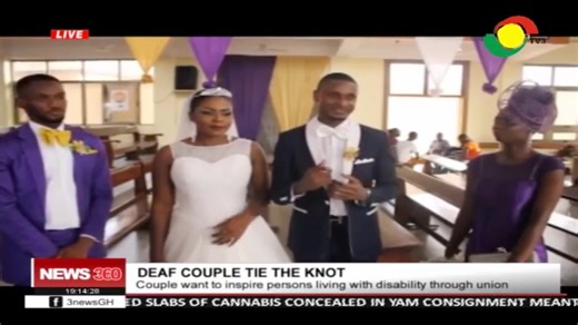 A Deaf Couple's Heartwarming Wedding Celebration