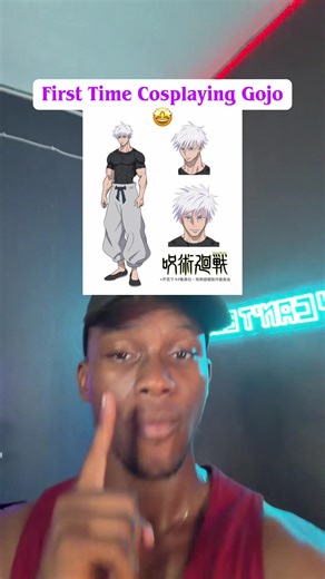 First Time Cosplaying Gojo: My Hair Transformation