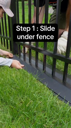 Watch weeds disappear and fence lines stay flawless — all in a few simple steps #underfence #beforeandafter #madeintheusa #fencelinemaintenance #diy | UnderFence