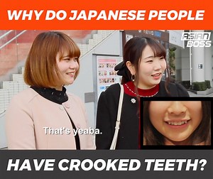 536K views · 2.5K reactions | Why Do Japanese People Have Crooked Teeth? | Asian Boss | Facebook