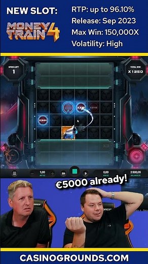 Big Win on New Slot: Money Train 4