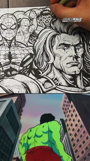 PT 20! MARVEL ARTIST draws 500+ 80s CHARACTERS! 1982 INCREDIBLE HULK CARTOON