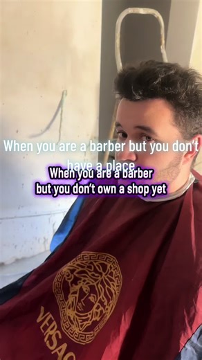 Struggling Barber Without a Shop Yet: A Unique Journey