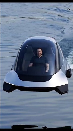 #elonmusk Model H2 Takes Flight on Water with JET Propulsion #spacex #eletriccars #ai