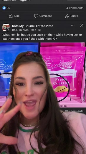 Big up the crisps in the lashes x