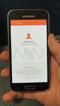 Samsung Galaxy S5 mini heart rate sensor