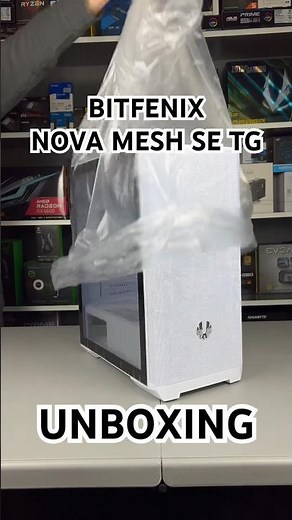 Bitfenix Nova Mesh SE TG | ATX PC Gaming Case Unboxing #shorts #unboxing #pccase #pc #asmr #pcbuild