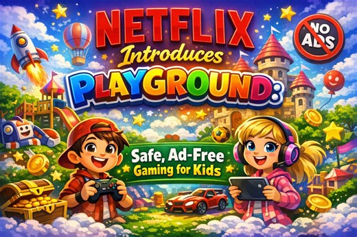 Netflix Introduces Playground: Safe, Ad-Free Gaming for Kids - WareData | Tech enthusiast