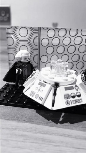 LEGO: Doctor Who | Classic Tardis Console | #lego #doctorwho #tardis #minifigures #custom #fyp #fypシ
