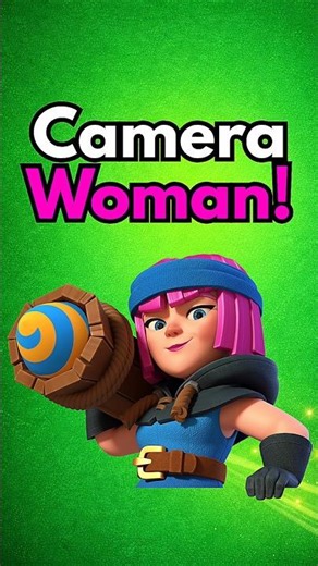 CameraMan 😂 #clashroyale