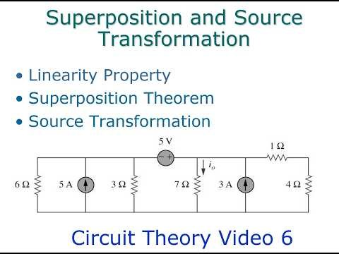 Superposition Theorem and Source Transformation V6