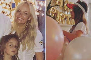 Emma Bunton shares photo of son Tate with long hair to celebrate his birthday
