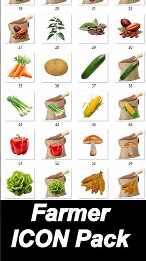 FiveM Farmer ICON Pack for FiveM and RedM inventories #fivem #redm #icon