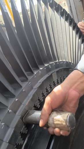 29K views · 811 reactions | Gas turbine maintenance in action. Precision in every step. ⚙️ https://turbineblade.net/ #Turbine #GasTurbine #aerospace #TITANIUM #turbineparts #alstom #ge #turbine #coating #AviationTech #turbineblades #inconel718 #Siemens #Aerospace #gasturbines #refurbishment #overhaul #gasturbine #gasturbine #STELLITE #abb #GasTurbines | Shenzhen Blaze Turbine Co., Ltd. | Facebook