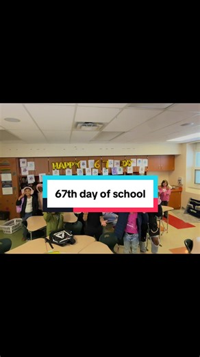 On December 3rd we celebrated the 67th#sixseven day of school! Math problems with 6-7, brain rot coloring contest, story and questions as well as rock paper scissors contest to see who can get 6/7 beaded necklaces. #67